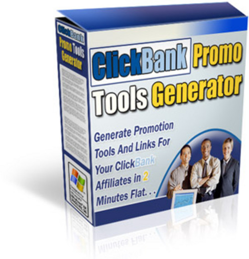 Product picture ClickBank Promo Tools Generator With MRR